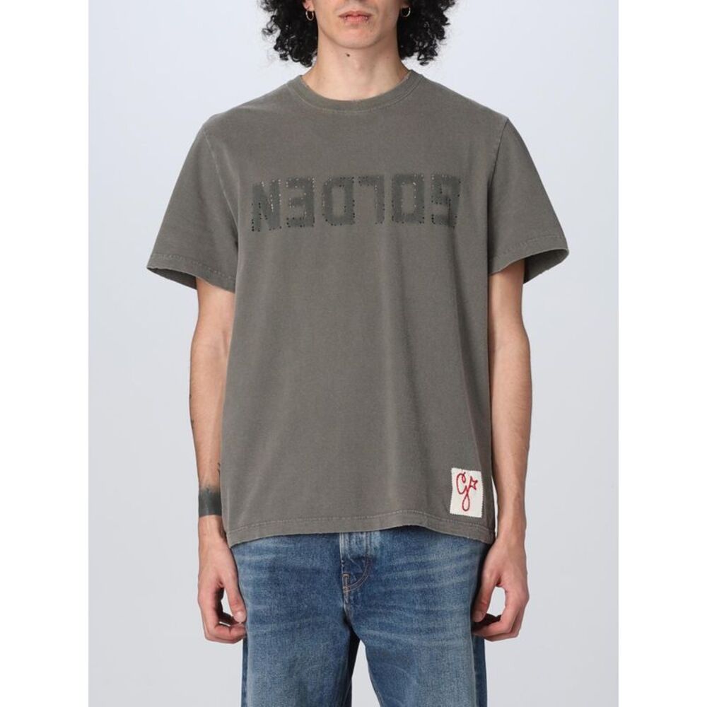 Golden Goose T-Shirt Men Military